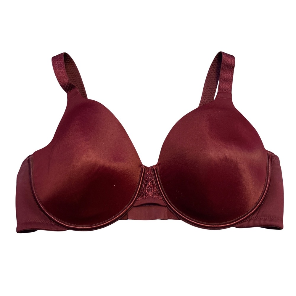 Vanity Fair Beauty Back Burgundy Full Figure Smoothing Underwire Bra 76380 40D